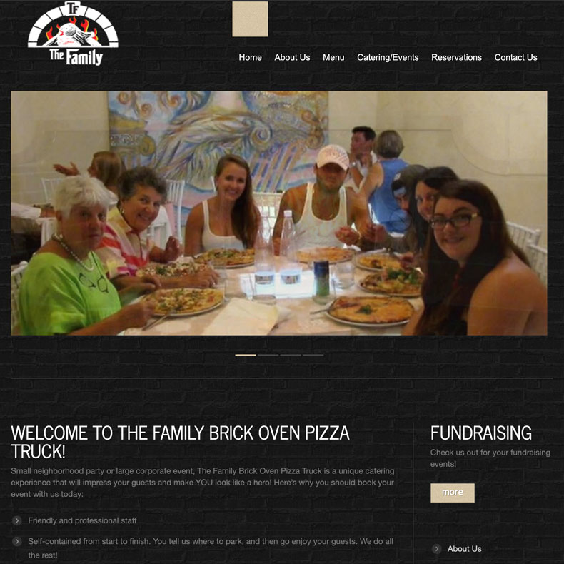 Family Pizza Truck